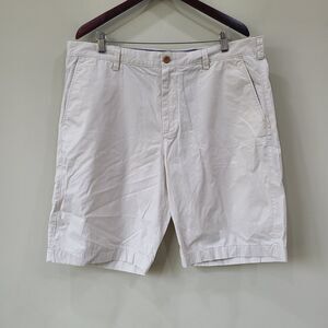 J. Crew Mens Chino Short Size 38W Beige Golf Classic Fit Neutral Everyday